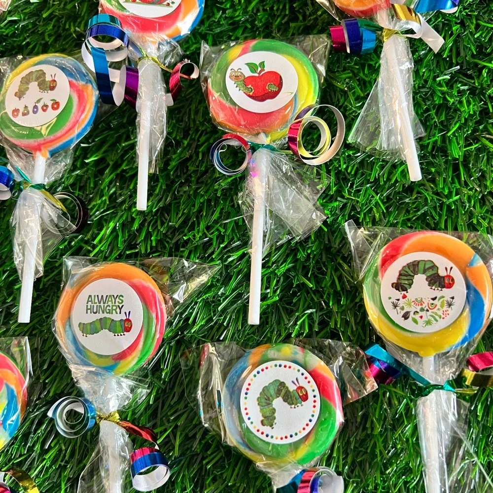 Colorful Rainbow Lollipop Party Favors - Multicolor (Unbranded)